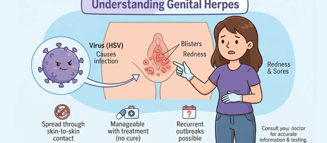 Infeksi Menular Seksual – Herpes Genital (Seri 4)