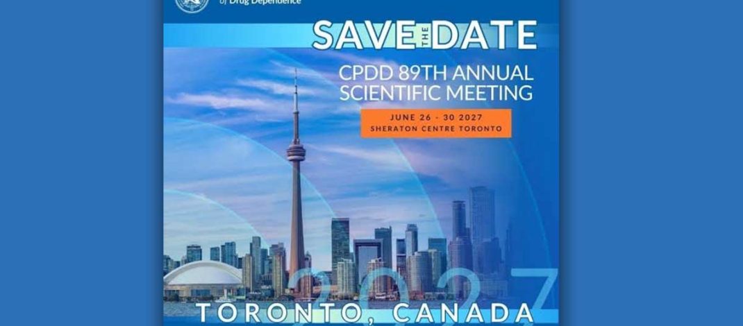 CPDD 89th Annual Scientific Meeting | 26 – 30 Juni 2027